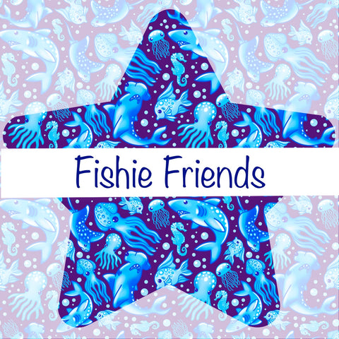Fishie Friends - Blue Plum