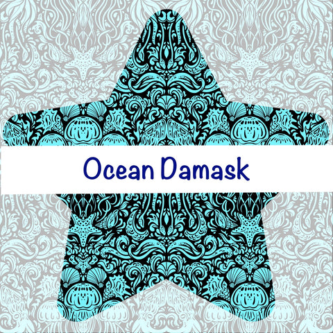 Ocean Damask - Teal