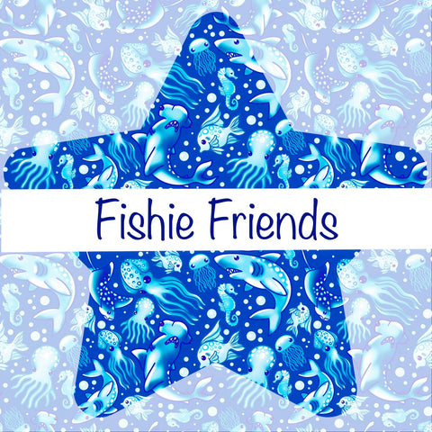 Fishie Friends - Sky Blue